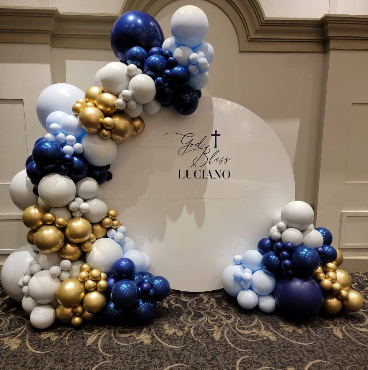 Baptism decor setup 10