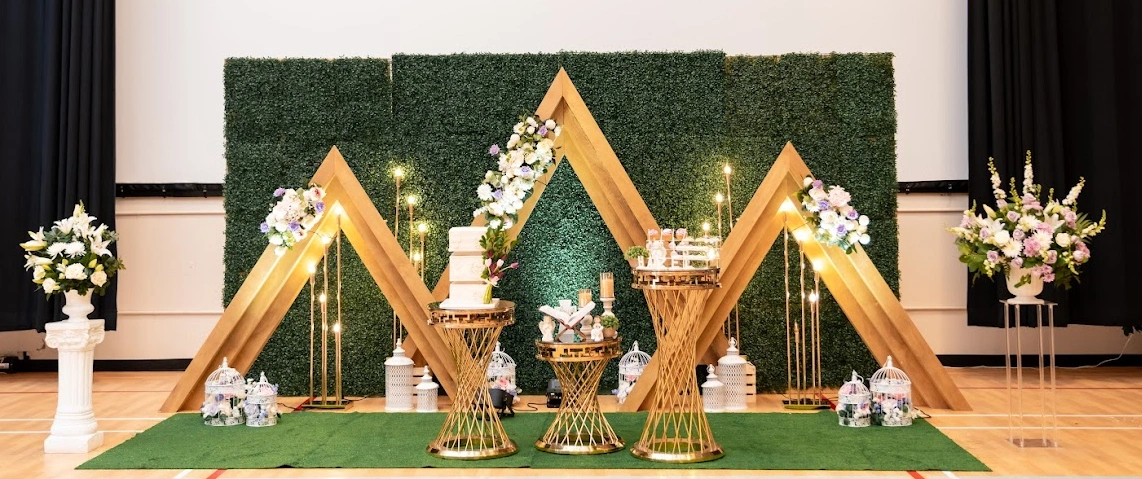 Baptism decor setup 7