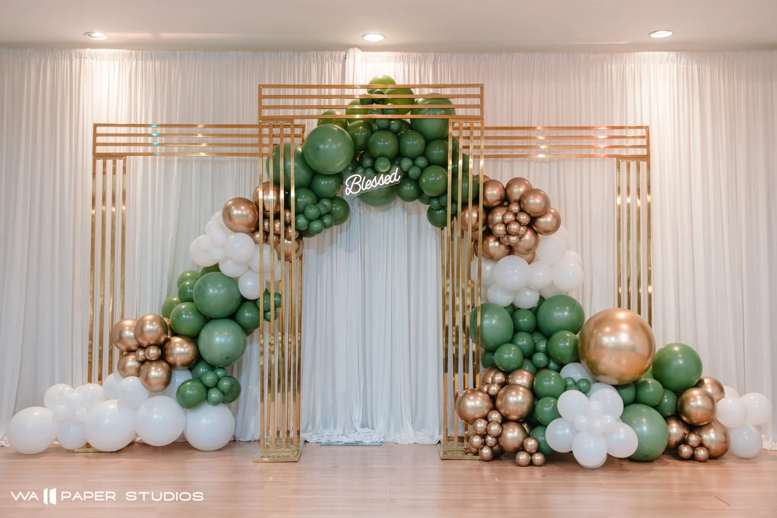Baptism decor setup 8